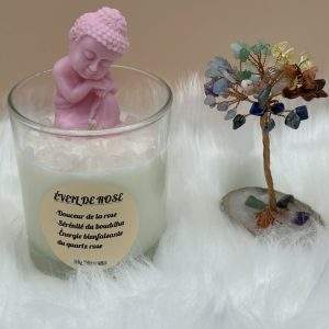Bougie Eveil de Rose